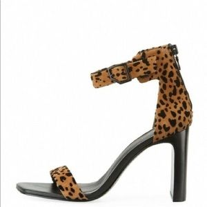RAG AND BONE ELLIS SANDAL CHEETAH SIZE 41 with box